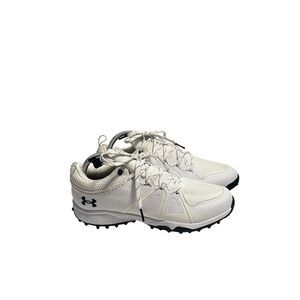 Under Armour UA Women's White Glory 2 Turf Cleats Size 9